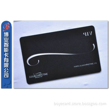 Barcode Card with Matte